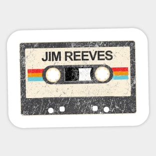 kurniamarga vintage cassette tape Jim Reeves Sticker